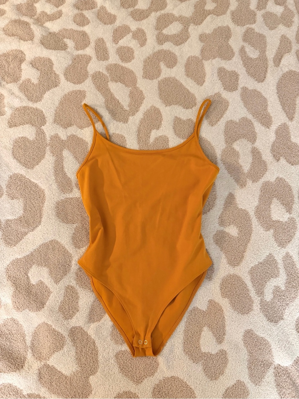 Forever 21 Orange Bodysuit